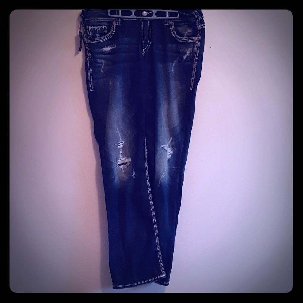 Silver suki jeans